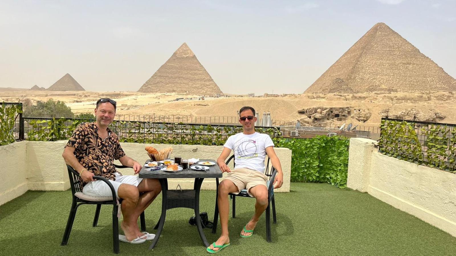 Solima Pyramids Inn Kafret el-Gabal Zewnętrze zdjęcie