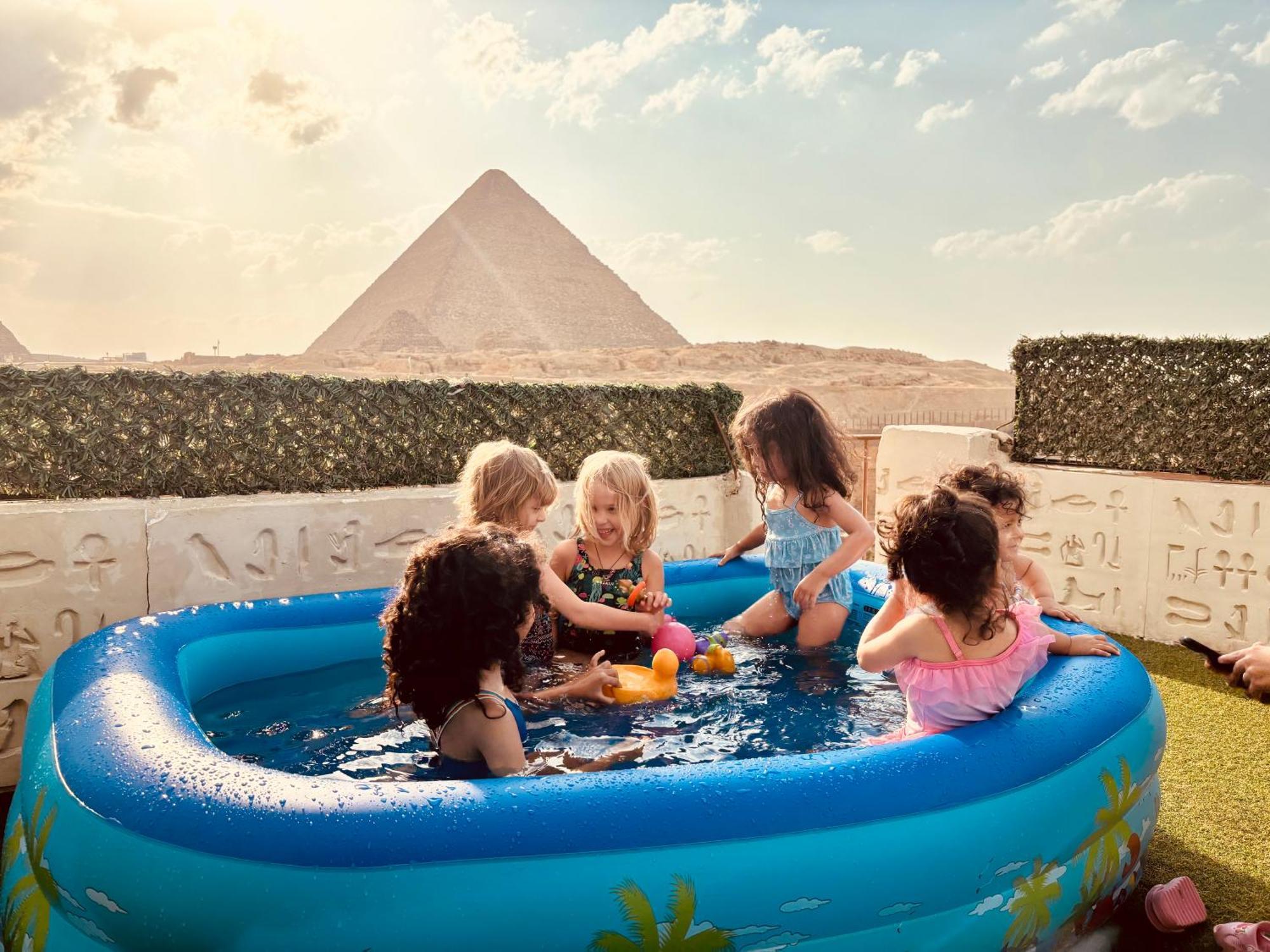 Solima Pyramids Inn Kafret el-Gabal Zewnętrze zdjęcie